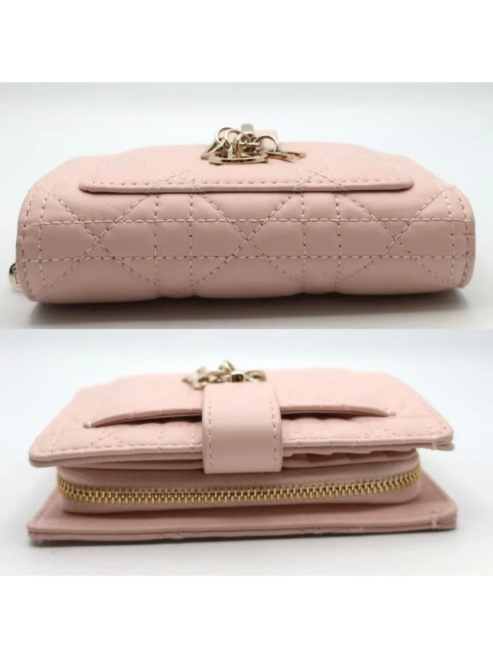 Dior My Dittany Wallet Lambskin Pink
